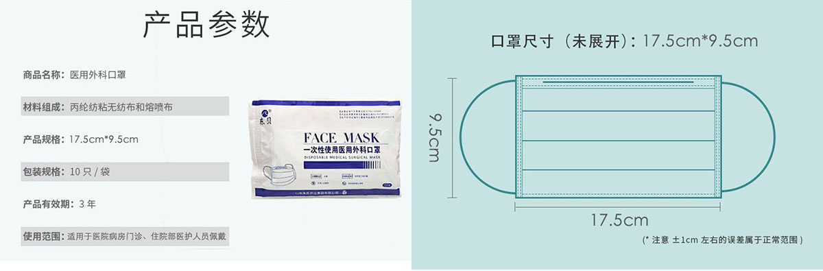 一次性医用外科口罩(图1)